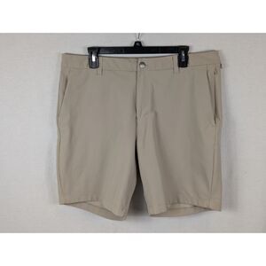 Lululemon Commission Classic Fit 9" Shorts Warpstreme Tan/Khaki Men's Size 36